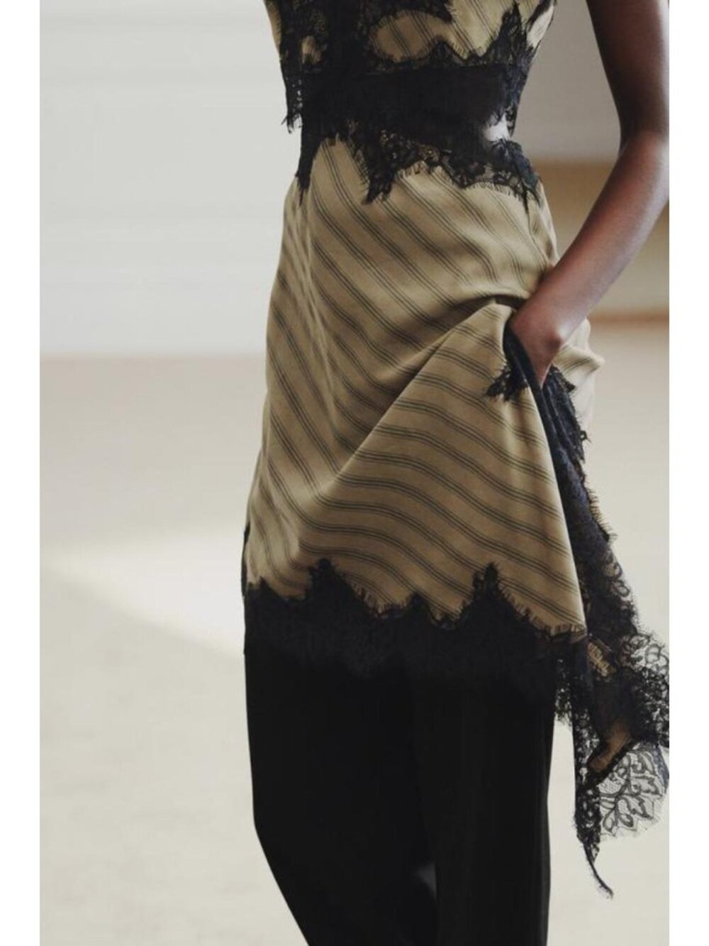 ZARA ZW COLLECTION CUT-OUT SLIP DRESS - Picture 5 of 8